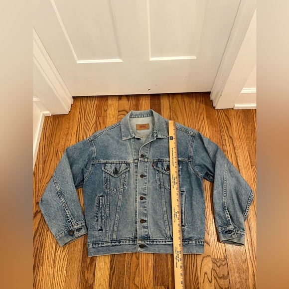 Levis Trucker Jacket Size M Medium Wash - Picture 6 of 8
